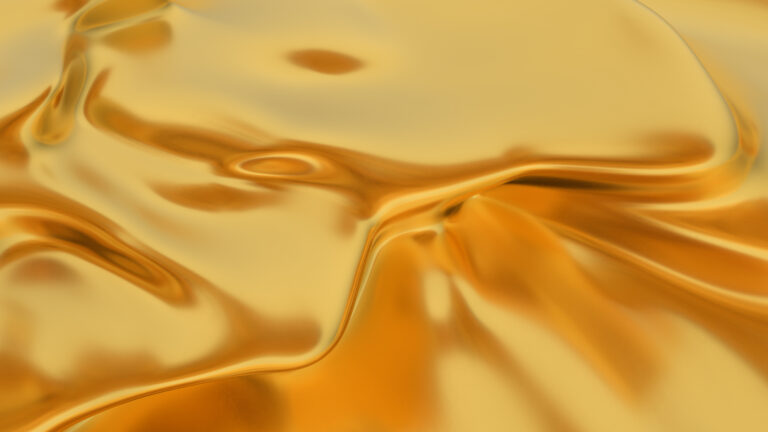 abstract gold liquid. Golden wave background. Gold background